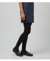 Thumbnail for your product : New Look Wide Fit Black Comfort Leather Fringed Metal Trim Brogue Pumps