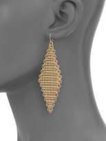 Thumbnail for your product : ABS by Allen Schwartz Chain Mesh Drop Earrings