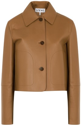 Loewe Women's Leather & Faux Leather Jackets | Shop the world's 