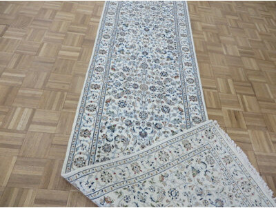 Charlton Home One-of-a-Kind Shana Hand-Knotted Gray/White 2'10\