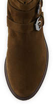 Thumbnail for your product : Stuart Weitzman Jitterbug Suede Moto Boots