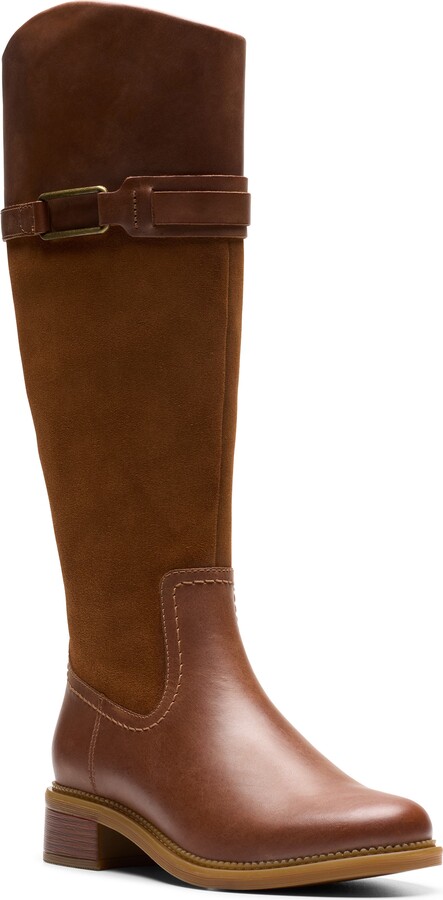 Clarks Maye Carly Buckle Strap Boot