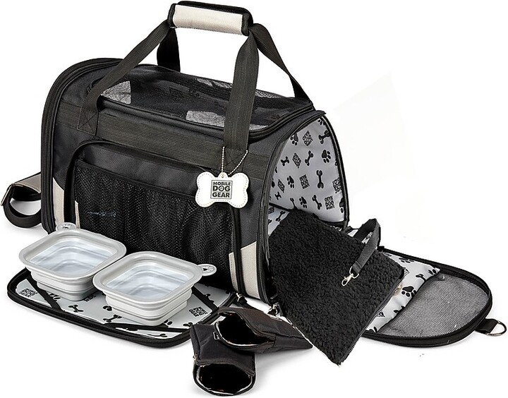 Mobile Dog Gear Pet Carrier Plus, Black (MDG100-1)