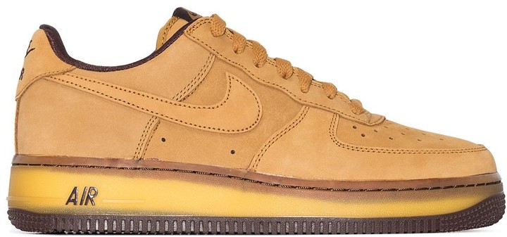 nike air force 1 mustard suede