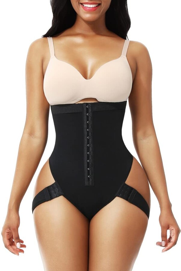 FeelinGirl Shapewear for Women Tummy Control Butt Lifter Bodysuit Shaper  Adjustable Straps Overbust Cup Support