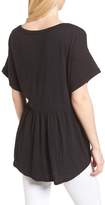 Thumbnail for your product : Caslon Back Peplum Tee