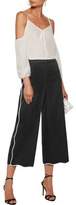 Thumbnail for your product : Sachin + Babi Folktale Cropped Faille Wide-Leg Pants