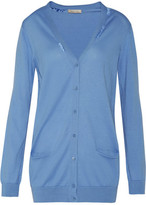 Thumbnail for your product : Nina Ricci Embroidered Cotton Cardigan