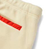 Thumbnail for your product : Nike ACG Tapered Panelled Fleece Sweatpants - Men - Off-white