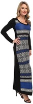 Thumbnail for your product : Karen Kane Long Sleeve Maxi Dress