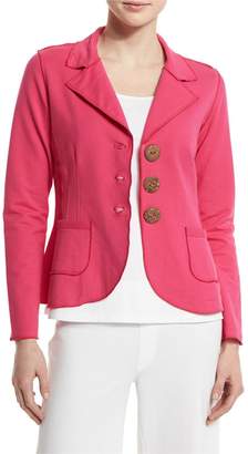 Neon Buddha New Denim Button-Front Jacket, China Cat Pink