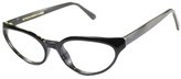 Thumbnail for your product : Super 1QQ Numero 01 Black Plastic Cat Eye Eyeglasses-54mm