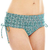 Thumbnail for your product : JCPenney a.n.a Geometric Print Banded Hipster Swim Bottoms