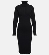 Thumbnail for your product : Tom Ford Ribbed-knit virgin wool midi dress