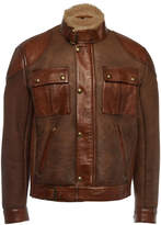 Thumbnail for your product : Belstaff Gangster Leather and Shearling Jacket