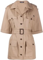 Thumbnail for your product : Dolce & Gabbana Belted Military Jacket