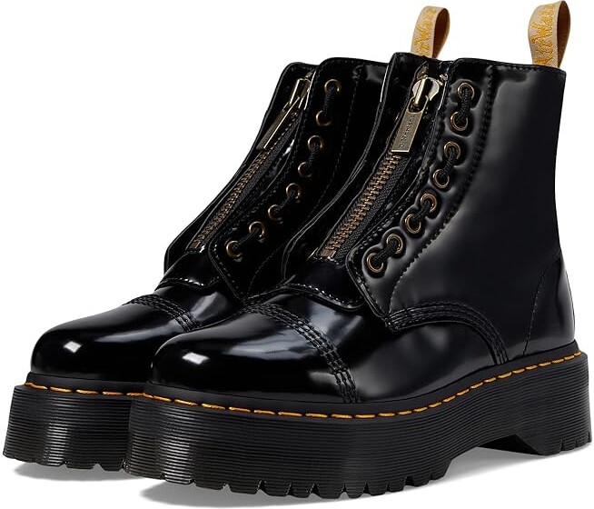 Dr. Martens Vegan Sinclair Women's Shoes Black : UK 3 (US Women's 5) M, Synthetic