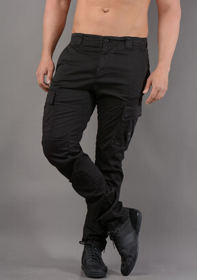 C.P. Company Cargo Trousers In Black