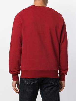 Calvin Klein Jeans long-sleeve fitted sweatshirt