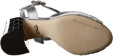 Thumbnail for your product : Dolce & Gabbana Metallic Leather Mirrored Heel Sandal