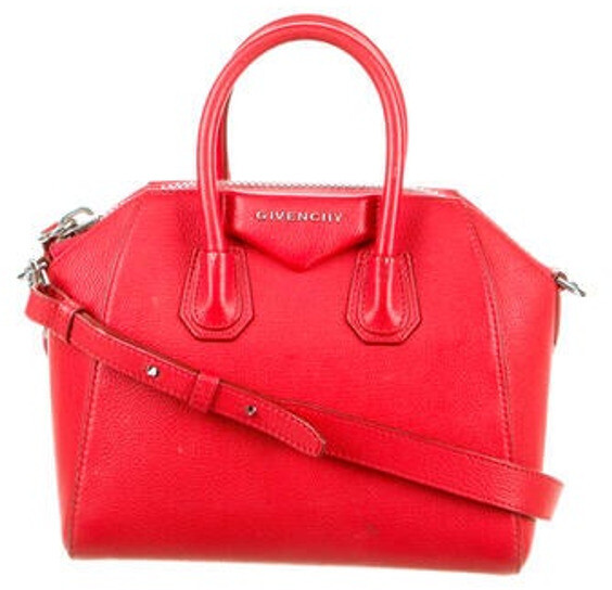 givenchy mini antigona red