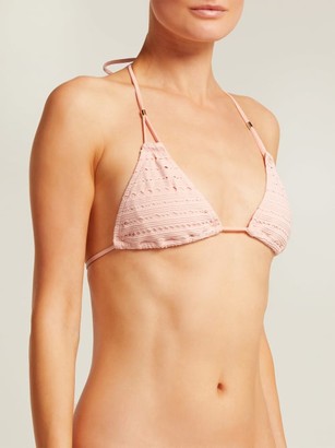 Heidi Klein Palermo Halterneck Bikini Top - Pink