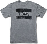 Thumbnail for your product : Toms Men's Heather Grey Stamp Tee