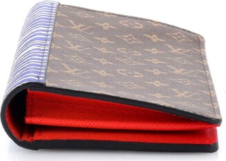 Louis Vuitton Brazza Wallet Patchwork Monogram Canvas and Printed Leather -  ShopStyle