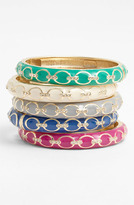 Thumbnail for your product : Sequin 'Deco Equestrian Link' Hinged Bangle