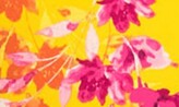 Thumbnail for your product : Nanette Lepore Floral Plisse Hem Sleeveless Dress