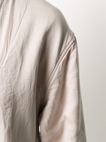Thumbnail for your product : Raquel Allegra Tie Waist Midi Coat