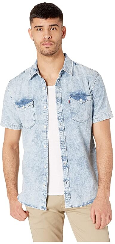 levi short sleeve shirts