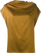 Lanvin - strap back blouse - women - Acétate/Viscose/Laiton/zamac - 38