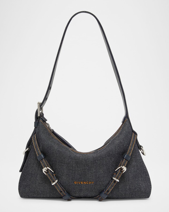 Givenchy Voyou Mini Shoulder Bag in Denim