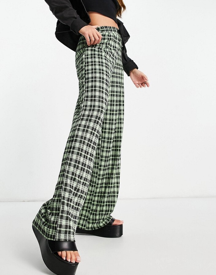 Neon Wide Leg Pants | Shop the world's largest collection of fashion |  ShopStyle