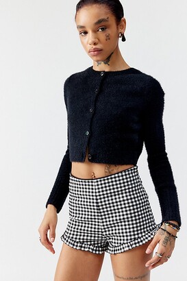 Urban Outfitters Abigail Ruffle Corset Top - ShopStyle