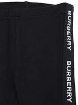 Thumbnail for your product : Burberry Cotton Blend Interlock Leggings