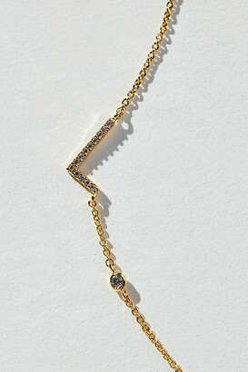 By Anthropologie Delicate Monogram Necklace