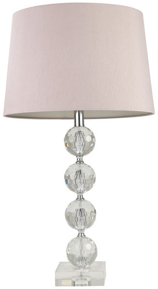 stacked ball table lamp