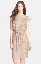 Thumbnail for your product : Tadashi Shoji Lace Blouson Dress