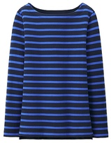 Thumbnail for your product : Uniqlo WOMEN Striped Boat Neck Long Sleeve Tee