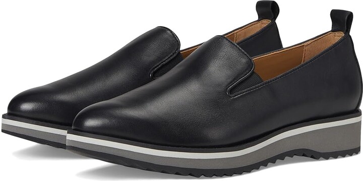 Johnston & Murphy Ulyssa Slip-On Women's Slippers Black : 6.5 M Suede