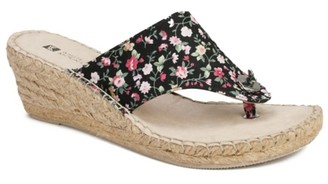 white mountain beach ball sandals