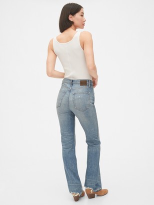 Gap 1969 Premium High Rise Flare Jeans