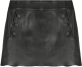 Thumbnail for your product : Jitrois Leather Mini Skirt