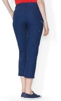 Thumbnail for your product : Lauren Ralph Lauren Cotton Poplin Drawcord Pants