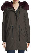 Thumbnail for your product : Mackage Rena-WX Zip-Front Parka Jacket w/ Fox Fur