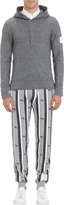 Thumbnail for your product : Thom Browne Wool Fleece Pullover Hoodie