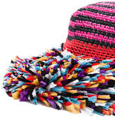 Missoni knitted beach hat 
