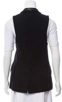 Thumbnail for your product : Rag & Bone Leather-Trimmed Vest